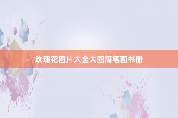 玫瑰花图片大全大图简笔画书册